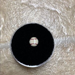 Never used origami owl baseball charm